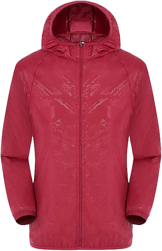 Rain Jacket Men's Waterproof Breathable with Zip with Hood Wind Jacket Men Plus Size Breathable Hiking Jacket Windbreaker Spring Autumn Winter Cycling Jacket Outdoor Jacket Cycling Jacket