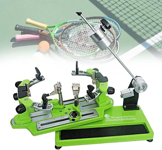 Tennis Stringing Machine, 6-point Fixed Badminton Racket String Machine, 360° Racquet Rotation/Anti Slip Stringing Machines, 360° Racquet Rotation, Pull Wire Restring