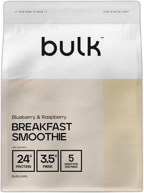 Bulk Breakfast Smoothie, Blueberry & Raspberry, 500 g