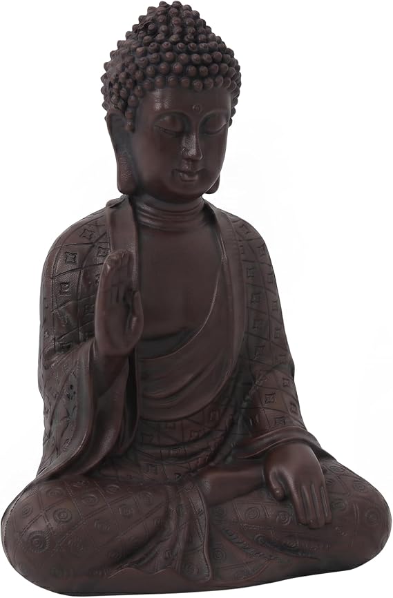 Buddha Statue Meditation Zen Home Decor Feng Shui Yoga Figurine Ornament