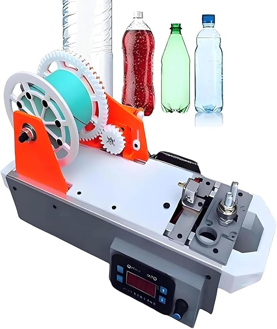 3D Printer Filament Maker, Desktop PET Extruder with Digital Temp Control for Recycling & Crafting