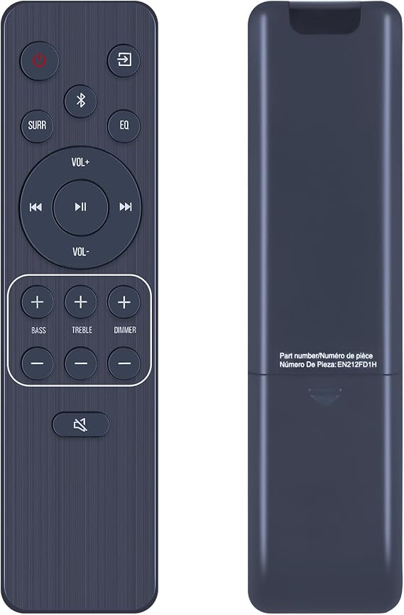 EN212FD1H Remote Control Fit for Hisense Soundbar HS2100 HS2000