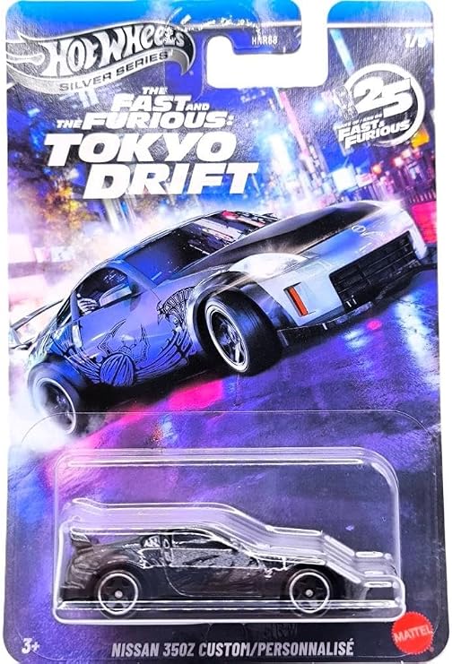 Hot Wheels Fast & Furious Tokyo Drift NISSAN 350Z CUSTOM JKX05 - HNR88