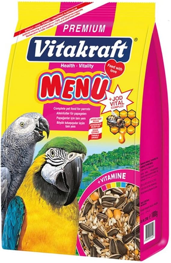 Vitakraft Menü Papağan Yemi 1000 G