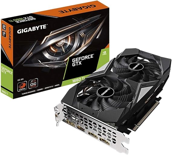 Gigabyte GeForce GTX 1660 Ti OC (6GB GDDR6/PCI Express 3.0/1800MHz/12000MHz)