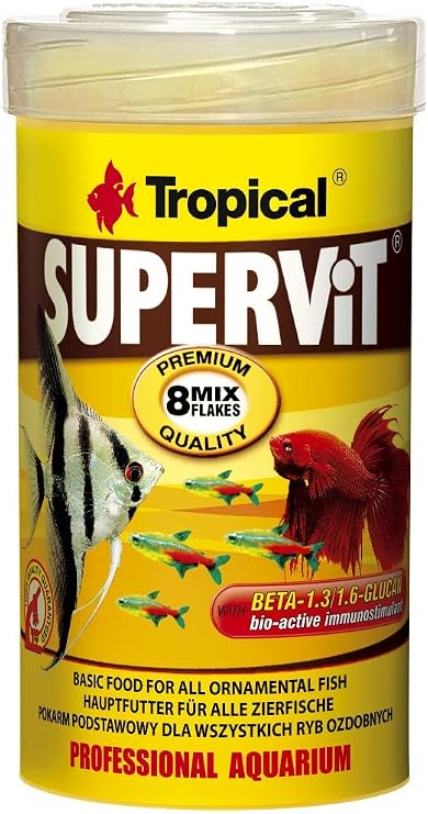 Tropical Süpervitgranulat Omnivorgranül Balık Yemi 100 Ml