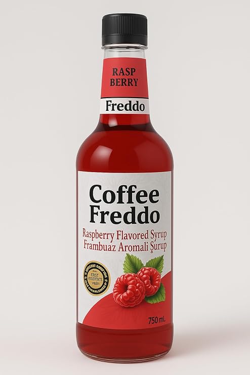Kahve Şurubu Aroması, KAhve Şurubu750 ml (Frambuaz Aromalı)