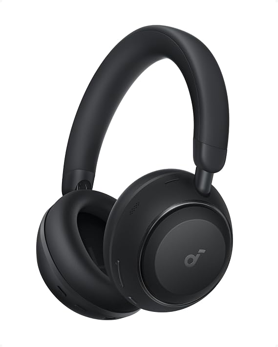 soundcore Anker Space 2,Active Noise Cancelling, Over-Ear Headphones