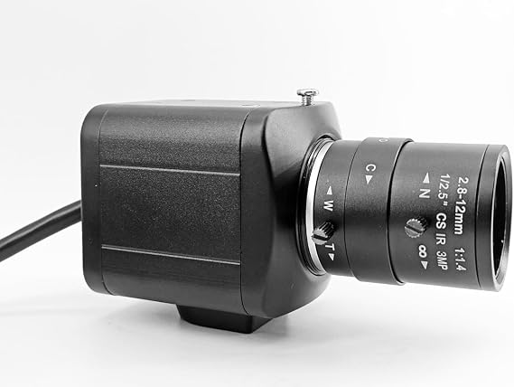 2K 4MP HD CCTV H.265 POE IP WDR ミニボックス 弾丸 Netwok IPセキュリティカメラ 2.8-12mm 手動可変焦点レンズ 人車 モーション検知 顔記録 XMEYE