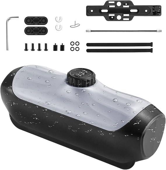Combination Lock Box Waterproof Bike Password Organizer Bag