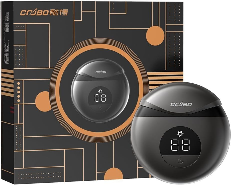 m.tk moveteck Taşınabilir Yıkanabilir Elektrikli Tıraş Makinesi, Erkekler için Kafa Yüz Sakal Düzleştirici, Gri