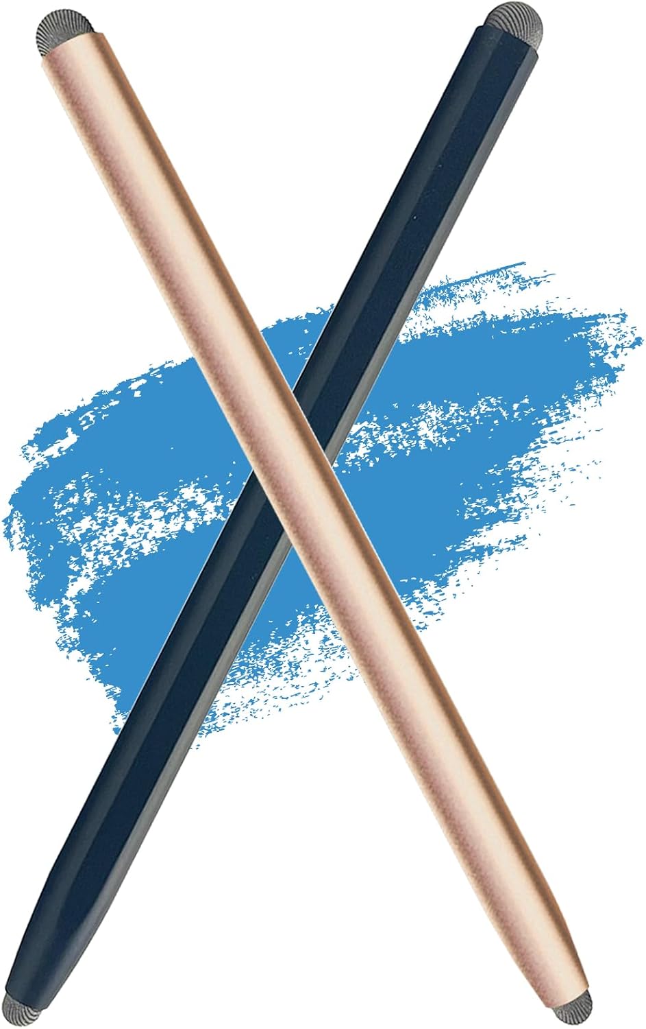 2 in 1 Magnetic Stylus Pen for Touch Screen Tablet Pencil for Apple iPad/Air/Mini/Pro/iPhone/Android/Huawei/Cellphones/Samsung/Galaxy All Universal Touch Screen Devices Black/Gold