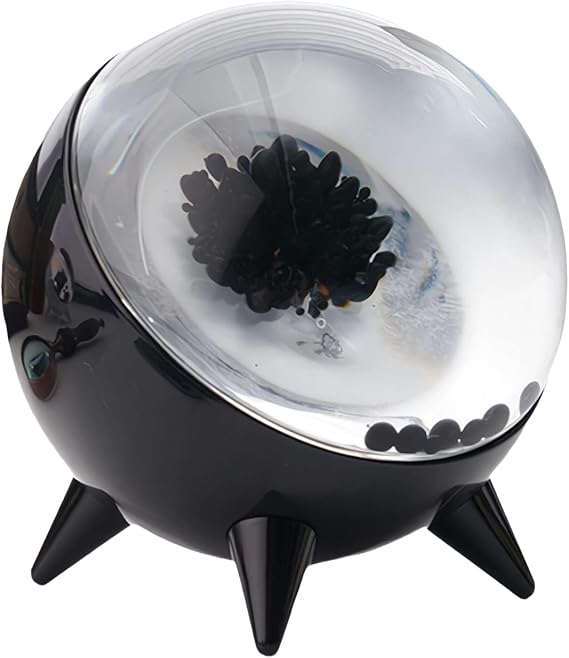 Ferrofluid Sound Visualizer - Ferrofluid Sound Visualizer - Ferrofluid Dancing | Music Rhythm Liquid Display Speaker with Abs Case Mesmerizing Motion Visual Effect for Desk Decor and