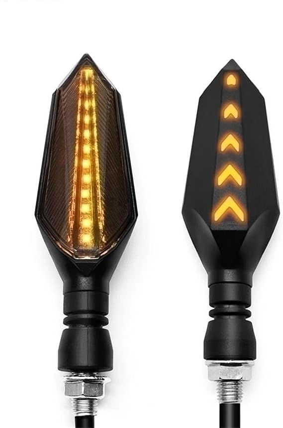 Indicator Motorcycle LED Turning Indicators For YZFR3 YZFR25 YZFR6 YZF 600R FZR 600 FZ600 YZF-R3 YZF-R25 Turn Signal Lights Parts Motorbike Indicators Turn Signal Lights