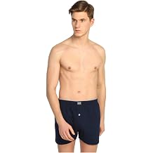 Tutku-6'lı Tutku Erkek Düz Havlubel Düğmeli Boxer-Lacivert-XL