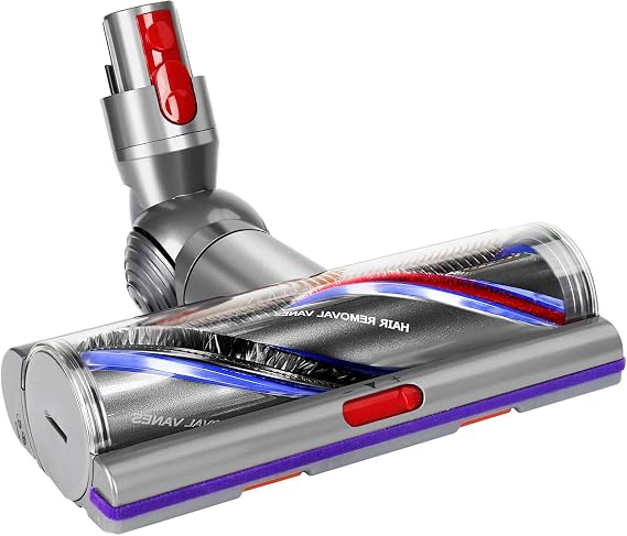 High Torque Head for Dyson V7 V8 V10 V11 V15, Anti-Tangle Brush, 970100-05