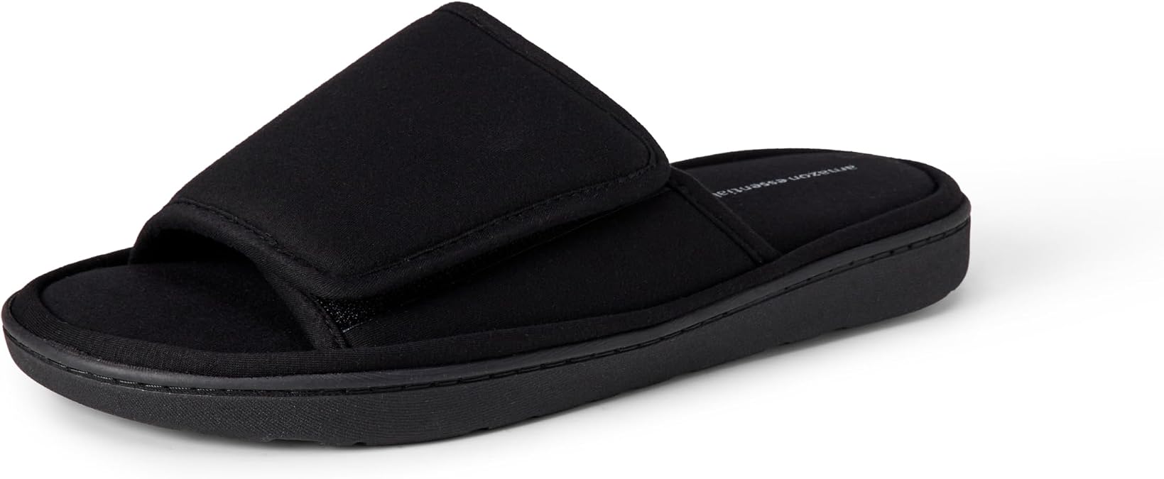 Amazon Essentials Men's Adjustable Wrap Open Toe Slide Slippers