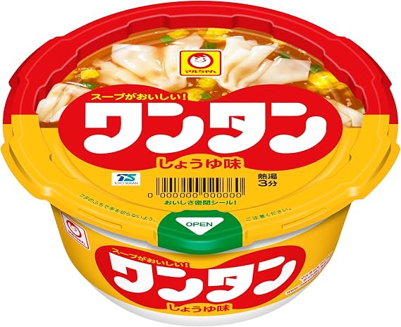 Toyo Suisan Wantang Soy Sauce Flavor, 1.1 oz 32 g x 12 Packs