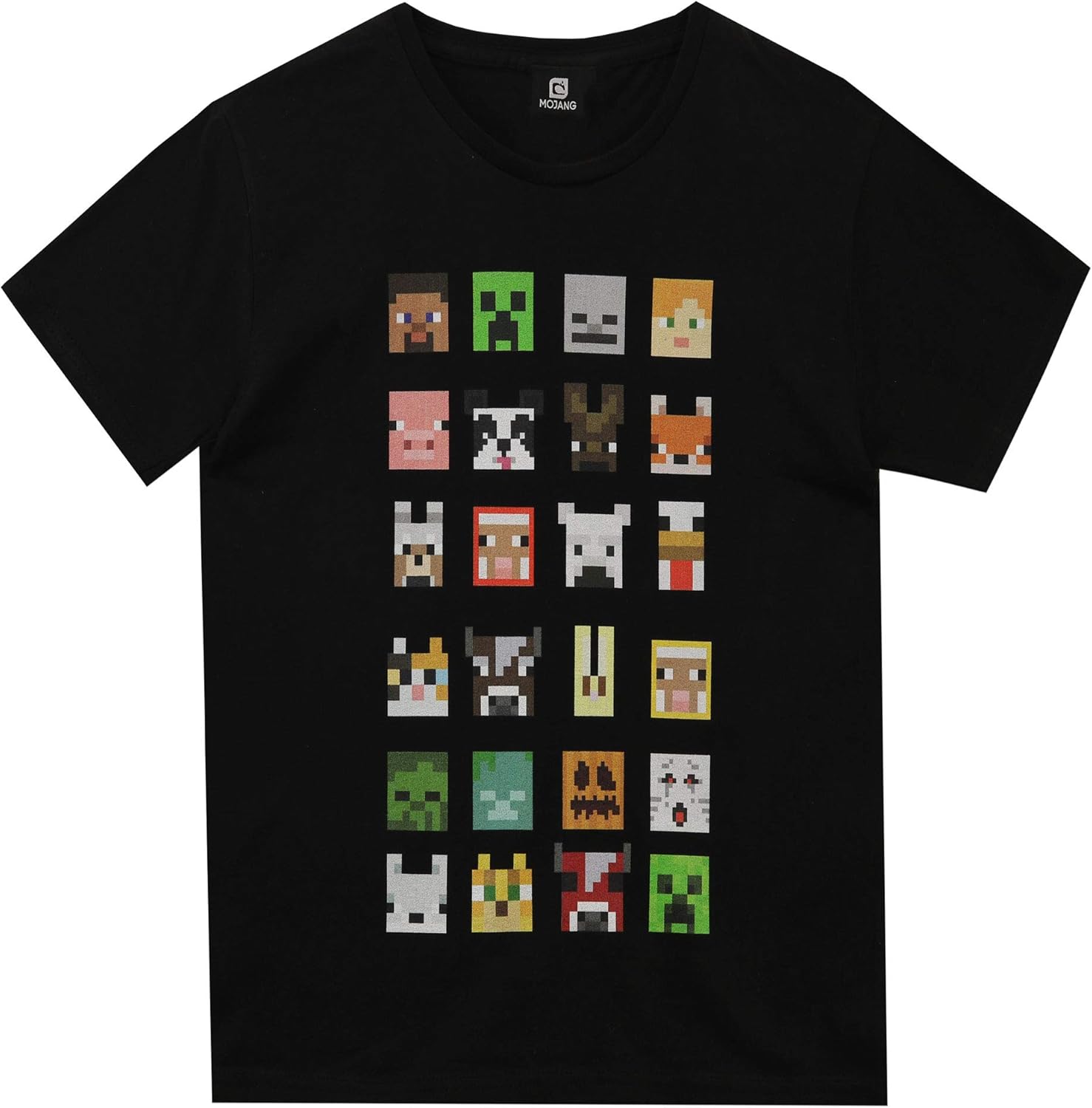 Minecraft Sprites Boys' T-Shirt Green