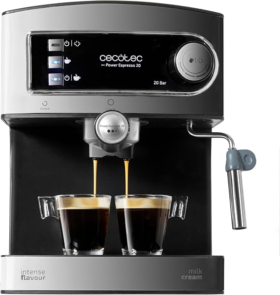 Cecotec Manual Express Coffee Maker with 20 Pressure Bars Power Espresso 20