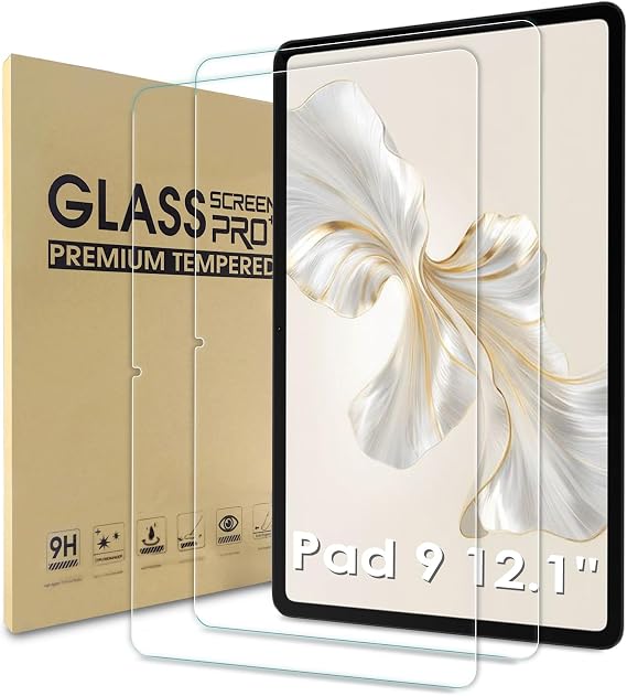 2 Pack Screen Protector Compatible with Honor Pad 9 12.1''