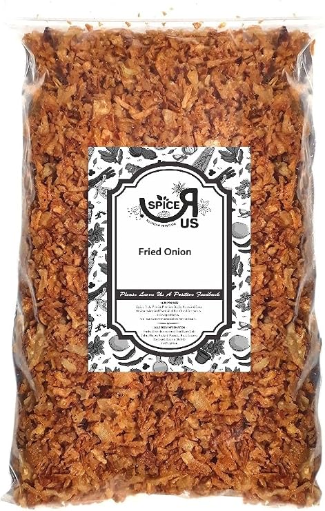 Fried Onions | Onion Flakes Dried | Crispy Onion | Barista | Premium Quality 50g-1900g (50g)
