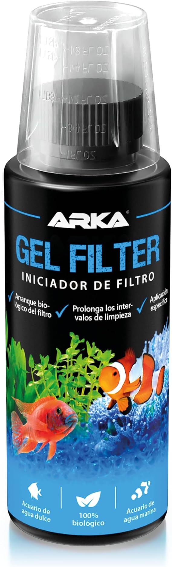 MICROBE-LIFT Gel Filter Starter with Live Bacteria, Improves Filter [Energy Class A]