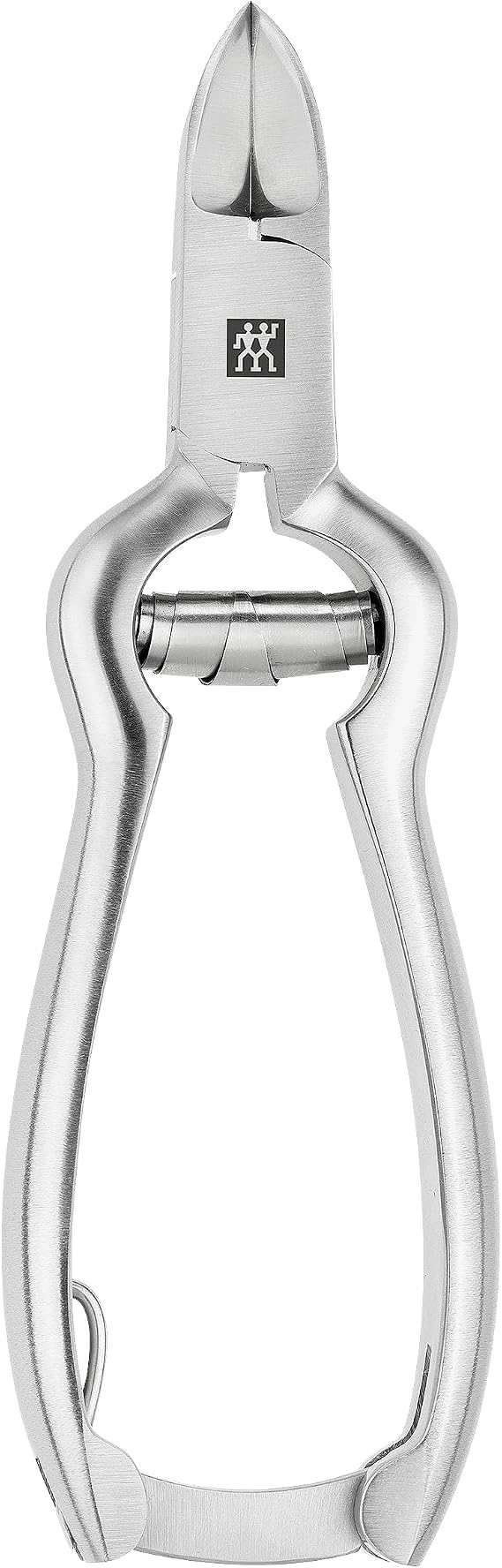 ZWILLING Nail Nippers (with buffer spring, ergonomic design, extra-sharp cutting edges for tough fingernails and toenails), Premium, Silver