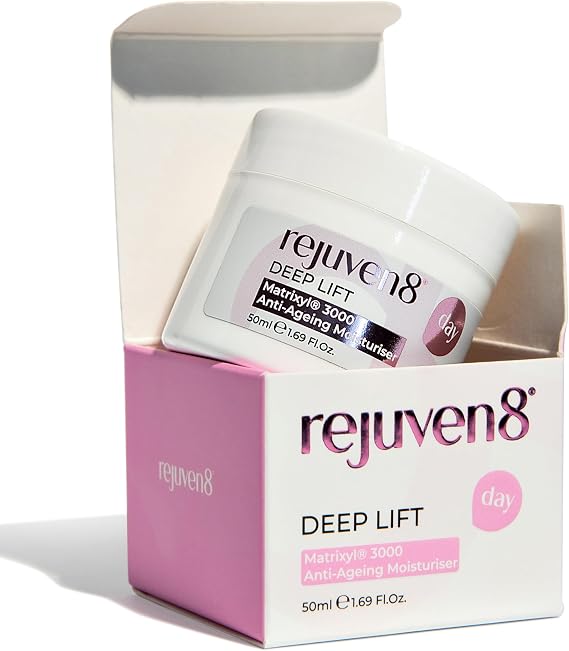 Deep Lift Day Cream with Matrixyl 3000, Marine Collagen, Retinol & Vitamin E – Anti Ageing Moisturiser for Women – Firming Face Cream for Mature Skin – 50ml