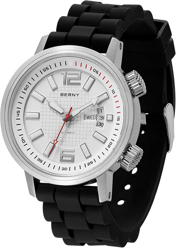 BERNY Diving Watch for Men Automatic Mechanical Wristwatches