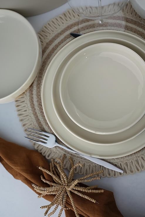 Kütahya Porselen Bone Chef Taste Of 18 Parça 6 Kişilik Yemek Takımı