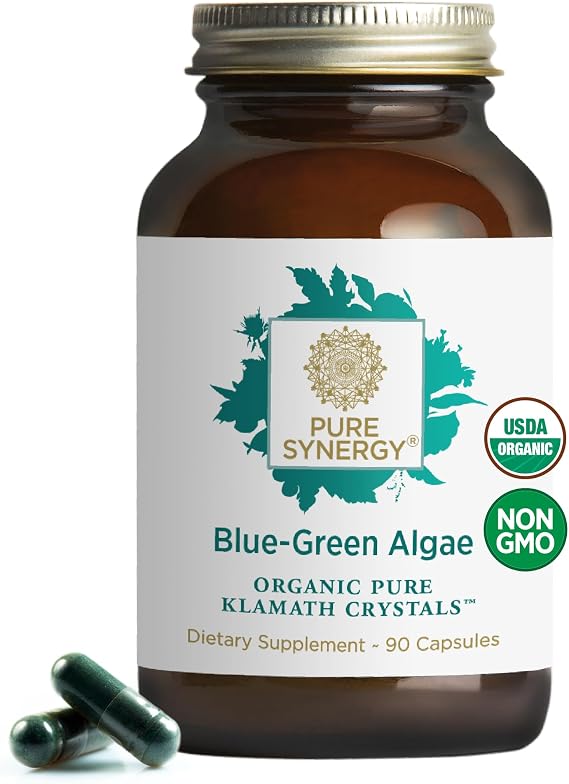 Pure Synergy Blue-Green Algae Organic Detoxification 90 Capsules