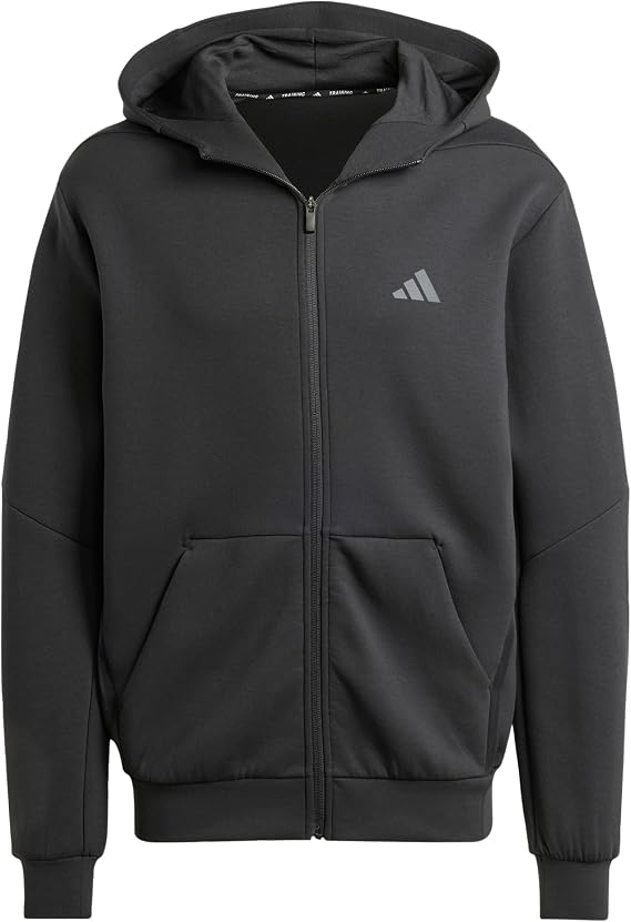 adidas Designed For Training Full-Zip Track Erkek Sweatshirt