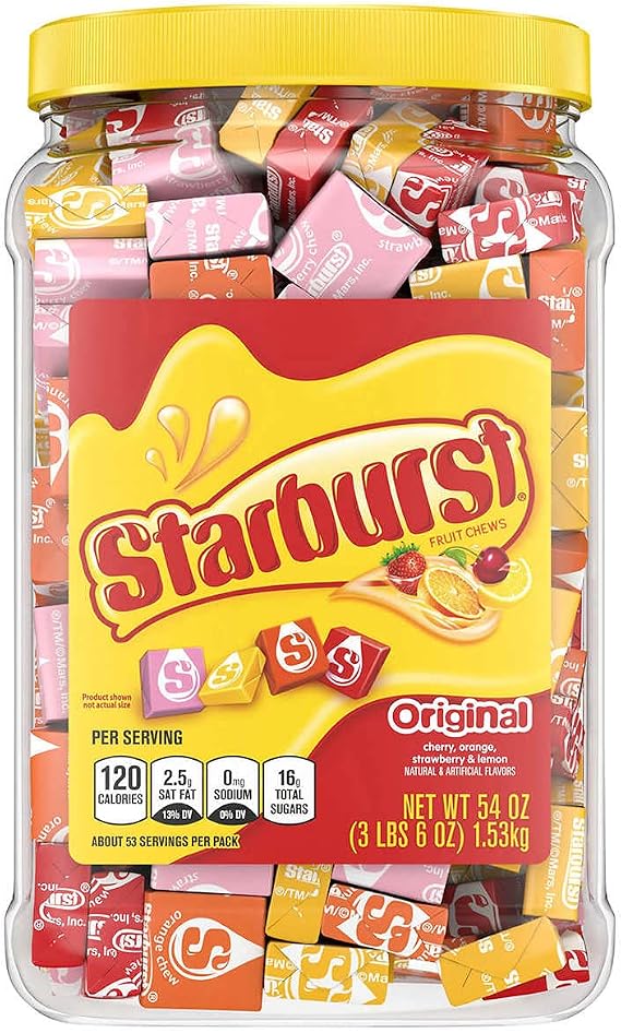 Starburst Fruit Chews, Original, 54 oz