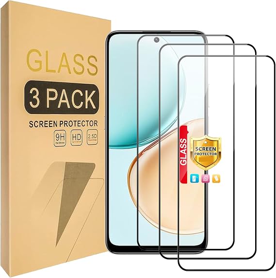 (3 Pack) Compatible for Infinix Note 50x 5G Screen Protector Tempered Glass，Case Friendly [High definition][Hardness 9H]