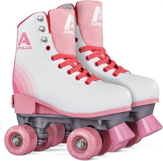 Apollo Disco Roller Skates Children & Women Adjustable Size 31-42