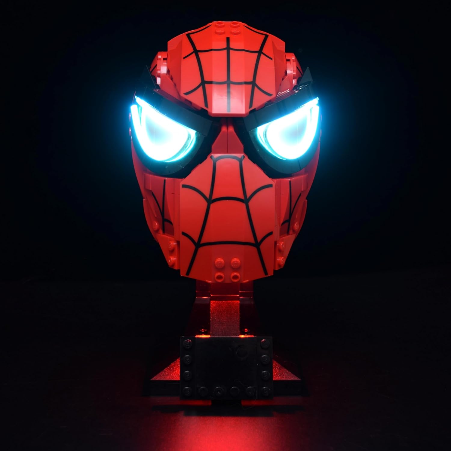 LightGo LED照明キット スパイダーマンマスク用に設計 レゴ76285ビルディングセット対応 - モデルは含まれません