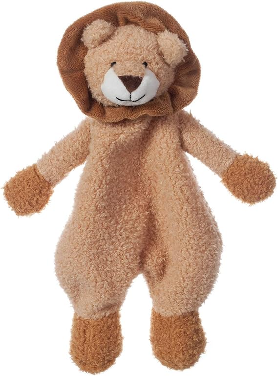 Apricot Lamb Security Blanket Yellow Lion Comforter Soft Baby Lovey 10"