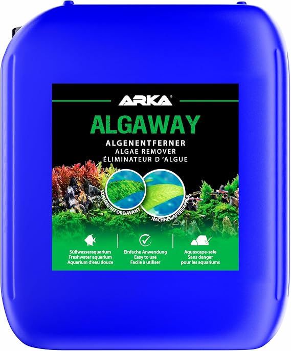 Algae Remover Aquarium 5 L - Algaway Effective Against All Types