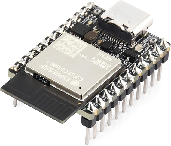 ESP32-C5 ミニデュアルバンドWi-Fi 6 Devボード、オンボードアンテナ、4MBフラッシュ。