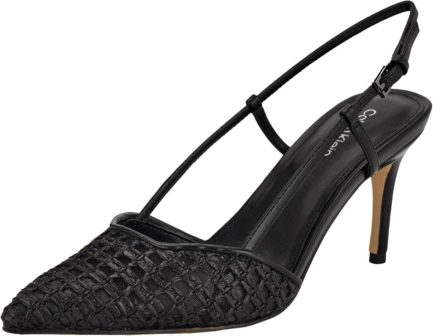 Calvin Klein レディース Juliesa パンプス, ブラック001, 25.0 cm