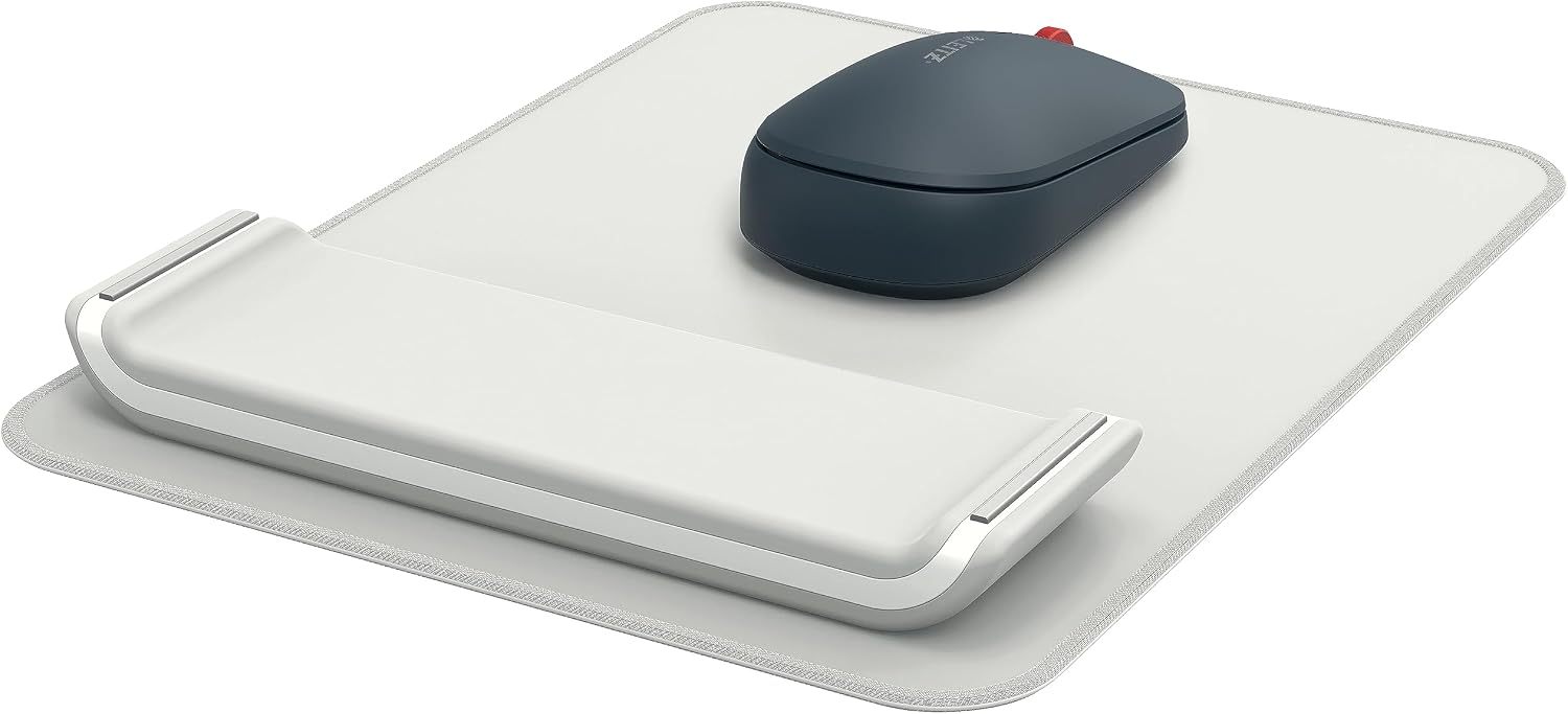 Leitz Ergo Adjustable Wrist Support Mouse Pad, 65170085, Wrist support and Mouse Pad