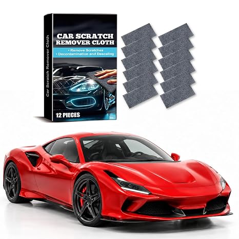 12 Pack Nanopolix Scratch Remover Cloth for Car Scratches