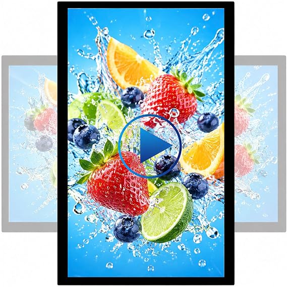 Digital Signage Display, 4K Commercial Advertising Screen 32in