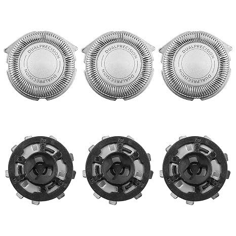 Namvo 3PCS HQ8 Replacement Shaver Heads for Philips Compatible with Norelco HQ8 Series 3000 2000 000 S738 PT720 PT724 PT730 AT810 AT830 HQ6090