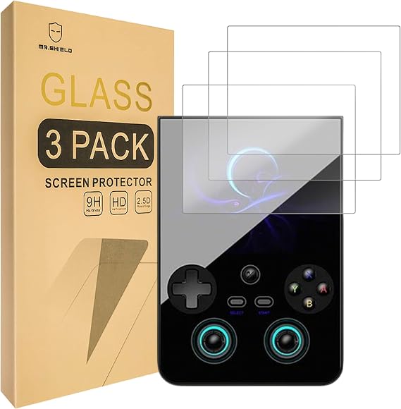 Mr.Shield 3-Pack Tempered Glass Screen Protector for ANBERNIC RG 477V