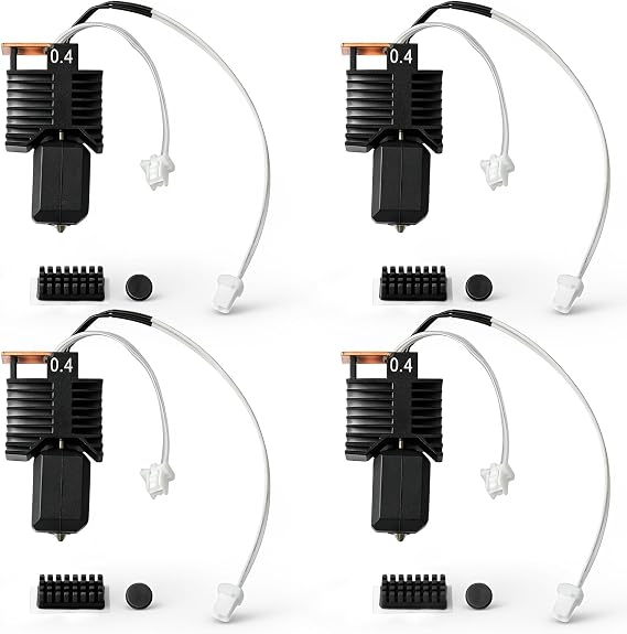 YUXIVCNE 4PK 0.4mm ホットエンド Snapmaker U1 3Dプリンター対応