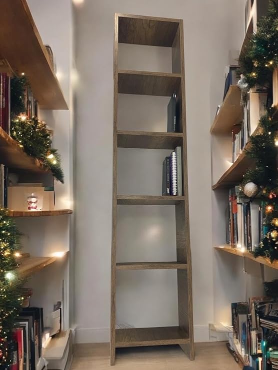 6 Raflı Dekoratif Kitaplık BAROK Kitaplık Ofis Kitaplığı Dolap Kitap Rafı