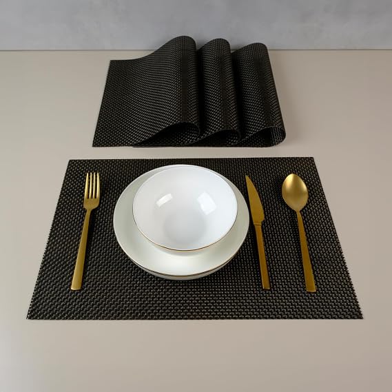 MAXSTYLE Orion Coffee 4 Parça Amerikan Servis 30x45 cm