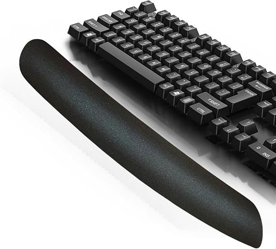 MP03 - Memory Klavye Bilek Destek Pedi | Yumuşak, Ergonomik, Klavye Önü El Bileği Dinlendirme Pedi